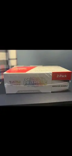 Pokemon Prismatic Evolutions 2-Pack Trainer Box and Booster Bundle - Image 5