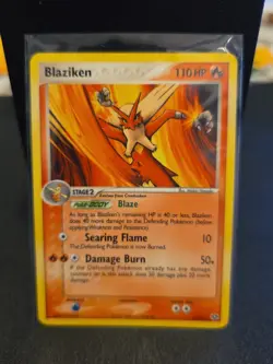 Blaziken Non Holo 1/106 EX Emerald Pokemon Trading Card - Image 1