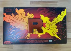 Pokemon Team Rocket's Moltres UPC Box-Coins, Dice, Deck Box, NO CARDS or PLAYMAT - Image 1