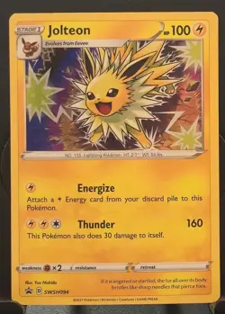 Jolteon SWSH094 SWSH: Sword & Shield Promo Cards Holo - Image 2