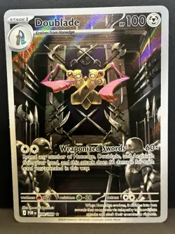 Doublade Illustration Rare 098/088 ME03 Perfect Order Holo Pokemon TCG Card NM - Image 1