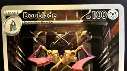 Doublade Illustration Rare 098/088 ME03 Perfect Order Holo Pokemon TCG Card NM - Image 2