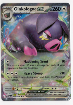 Oinkologne ex 158/198 S&V Holo Pokemon Card - Image 1