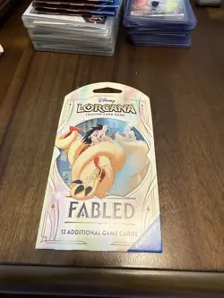 Disney Lorcana Fabled Booster Pack 12 Cards - Image 1