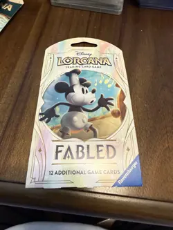 Disney Lorcana Fabled Booster Pack 12 Cards - Image 3