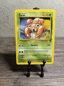 Paras 085/130 Base Set 2 Regular Common-Non Holo-Pokemon TCG-Fast Shipping-LP!! - Image 1