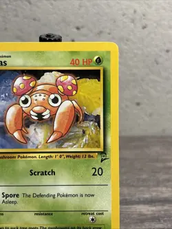 Paras 085/130 Base Set 2 Regular Common-Non Holo-Pokemon TCG-Fast Shipping-LP!! - Image 3