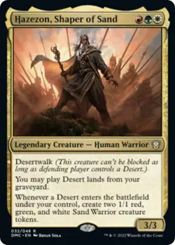 Hazezon, Shaper of Sand 32 Dominaria United Magic: The Gathering Foil NM/M - Image 1