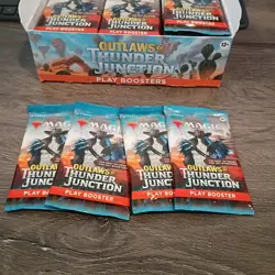Outlaws of Thunder Junction - x4 Play Booster Pack - (4) Factory Sealed Packs - Image 3