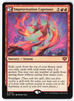 Improvisation Capstone 120 Secrets of Strixhaven - Image 1