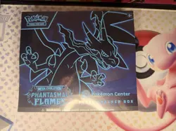 Phantasmal Flames Pokemon Center Elite Trainer Box ETB - Image 1
