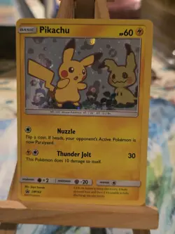 Custom Pokemon Bundle: Clefairy 381/SM-P, Pikachu SM162, Pikachu VMAX TG17 - Image 5