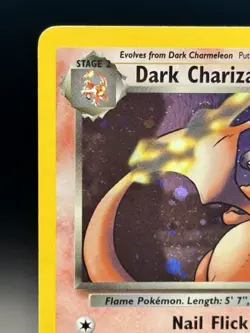 Dark Charizard 4/82 Minty Holo Team Rocket Vintage Pokemon WOTC Nice Swirl💫 - Image 4