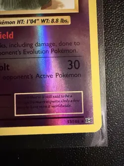 Pokemon TCG Mew 53/108 Reverse Holo Pokemon TCG XY - Evolutions Near Mint - Image 4