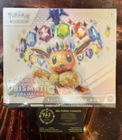 Pokemon TCG Scarlet Violet Prismatic Evolutions Elite Trainer Box ETB New Sealed - Image 1