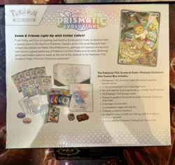 Pokemon TCG Scarlet Violet Prismatic Evolutions Elite Trainer Box ETB New Sealed - Image 4