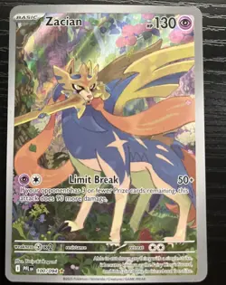 Zacian 100/094 IR NM - Pokemon TCG Phantasmal Flames - Image 1