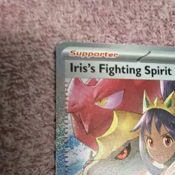 Pokemon Iris's Fighting Spirit Full Art Holo ASC 292/217 Kuroimori - Image 5