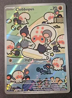 Clobbopus 207/191 SV08 Surging Sparks – NM Illustration Rare Pokemon Fast Ship - Image 1