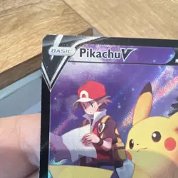 Pokemon Pikachu V Full Art Ultra Rare Holo TG16/TG30 Lost Origin Trainer Gallery - Image 3