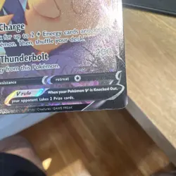 Pokemon Pikachu V Full Art Ultra Rare Holo TG16/TG30 Lost Origin Trainer Gallery - Image 4