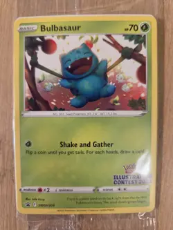 Pokemon TCG 2022 Illustration Contest Bulbasaur Arcanine Greninja English Sealed - Image 1