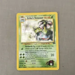 Pokemon Erika's Venusaur 4/132 Gym Challenge Holo Rare mp/hp - Image 1