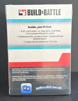 Destined Rivals - Build & Battle - Factory Sealed - Pokemon TCG - Image 2