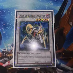 Yugioh Ally of Justice Catastor DT01-EN035 Duel Terminal Rare NM - Image 1