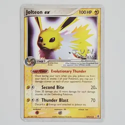 Jolteon EX 109/113 Pokemon TCG World Championship Jun Hasebe MP - Image 1