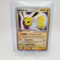 Jolteon EX 109/113 Pokemon TCG World Championship Jun Hasebe MP - Image 3