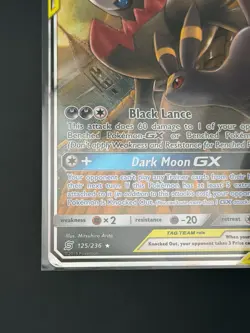 Pokemon Umbreon & Darkrai GX 125/236 SM-Unified Minds Tag Team - NEAR MINT! - Image 4