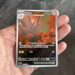 Pokemon TCG Obsidian Flames Scizor 205/197 Holo Illustration Rare - Image 2