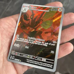 Pokemon TCG Obsidian Flames Scizor 205/197 Holo Illustration Rare - Image 3