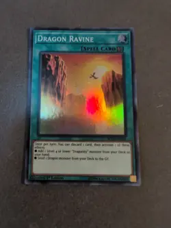 Yugioh Dragon Ravine MYFI-EN056 Super Rare 1st Ed NM - Image 1