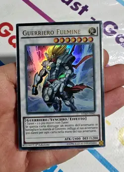 GUERRIERO FULMINE YU-GI-OH! LC5D-IT042 ULTRA RARA 1* Ed ITA NUOVA 5d's - Image 1