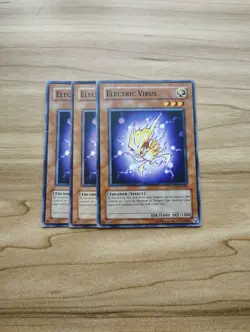 Yu-Gi-Oh! - Electric Virus 3X - Complete Playset - Image 1