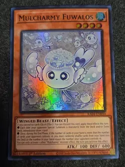 Yugioh Mulcharmy Fuwalos Super Rare RA04-EN050 LP - Image 1