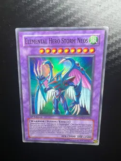 Yugioh Elemental Hero Storm Neos - PTDN- EN043 -1ST EDITION Holo NM - Image 2
