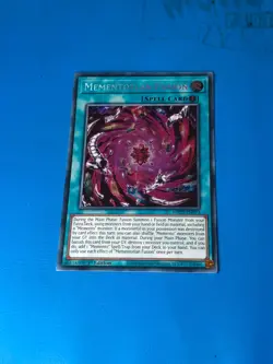 YUGIOH Secret Rare Mementotlan Fusion MP25-EN073 1st Edition - Image 1