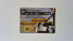 WizKids Pirates of the Mysterious Islands Corcoran 200 Mercenary Ship Card 2006 - Image 1