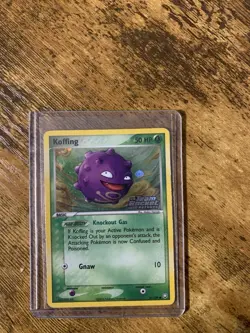 Pokemon Koffing 61/109 EX Team Rocket Returns Reverse Holo Card 50 HP English - Image 1
