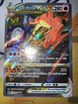 Pokemon TCG Charizard VSTAR SWSH262 Sword & Shield Promo Card Holo NM Condition - Image 1