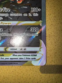 Pokemon TCG Charizard VSTAR SWSH262 Sword & Shield Promo Card Holo NM Condition - Image 2