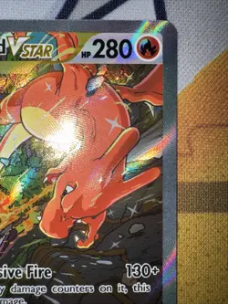 Pokemon TCG Charizard VSTAR SWSH262 Sword & Shield Promo Card Holo NM Condition - Image 3