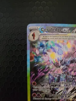 Pokemon TCG Ceruledge EX Prismatic Evolutions Special Illustration Card 147/131 - Image 4