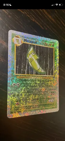 Pokemon TCG Metapod 54/110 Holo, Scizor 29/100 Holo Lot, English Cards - Image 1