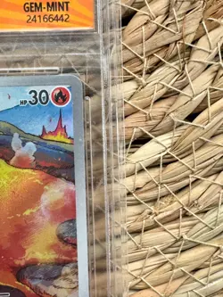 Pokemon Japanese Magby 068/066 AR Art Rare SV4K Card OCD 9.5 - Image 3