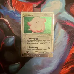 Pokemon Chansey EX TCG Holo Ultra Rare Card Ruby and Sapphire 96/109 - Image 3