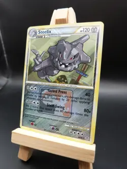Pokemon Promo Card : Steelix 24/95 (Pokesquare / Crosshatch)(HS Unleashed) - Image 3